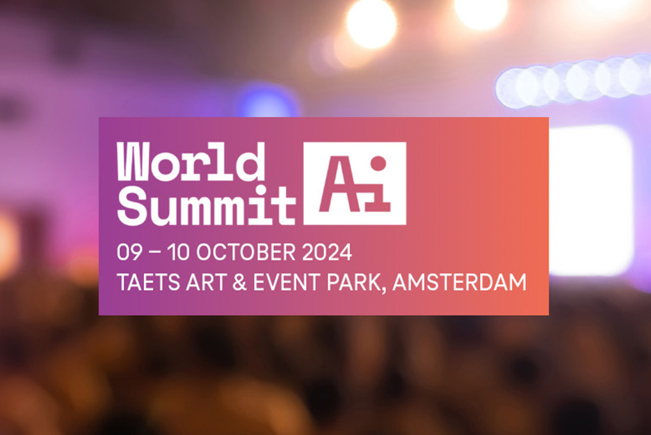 October 9 and 10: World Summit AI in Amsterdam