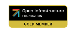Logo für Gold-Partner der Open Infrastructure Foundation.