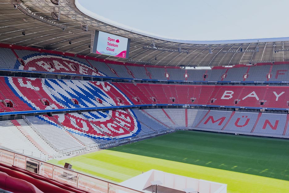 The Allianz Arena in your hand with the new app