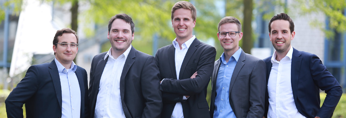 Image Founder team of envelio (5 Men)