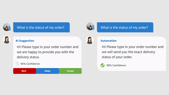 Agent+AI® solution Screenshot of the Agent+AI solution.