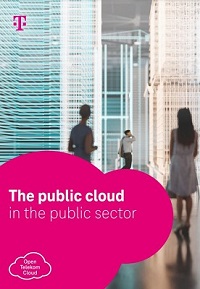 Cover sheet of the whitepaper The public cloud in the public sector
