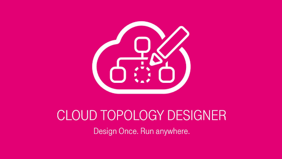 Grafik mit Icon für Cloud Topology Designer